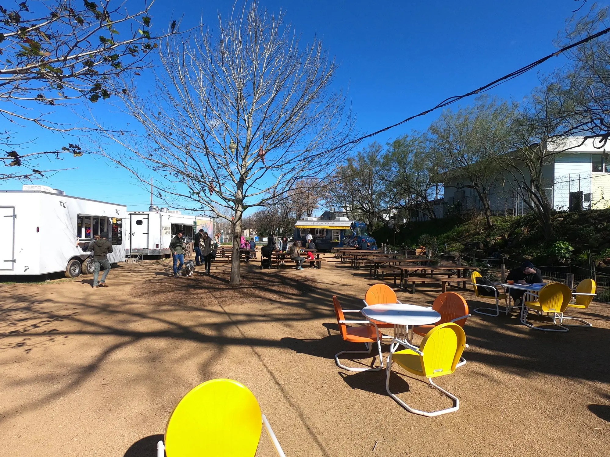cosmic coffee exterior outdoor seating