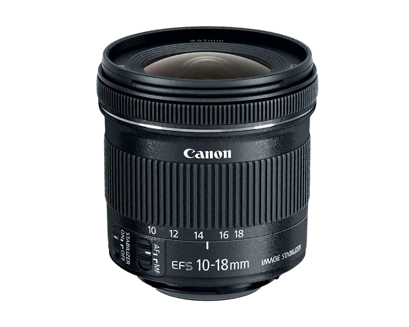 CANON EF-S 10–18 MM F/4.5-5.6 IS STM LENS