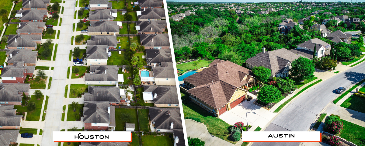 houston vs austin neighborhoods