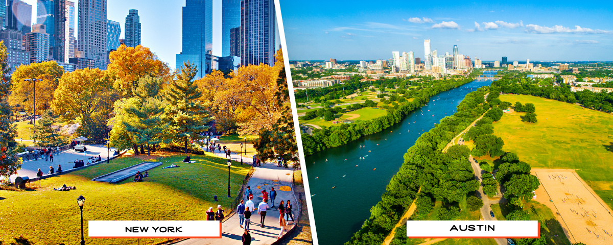 outdoors austin vs nyc