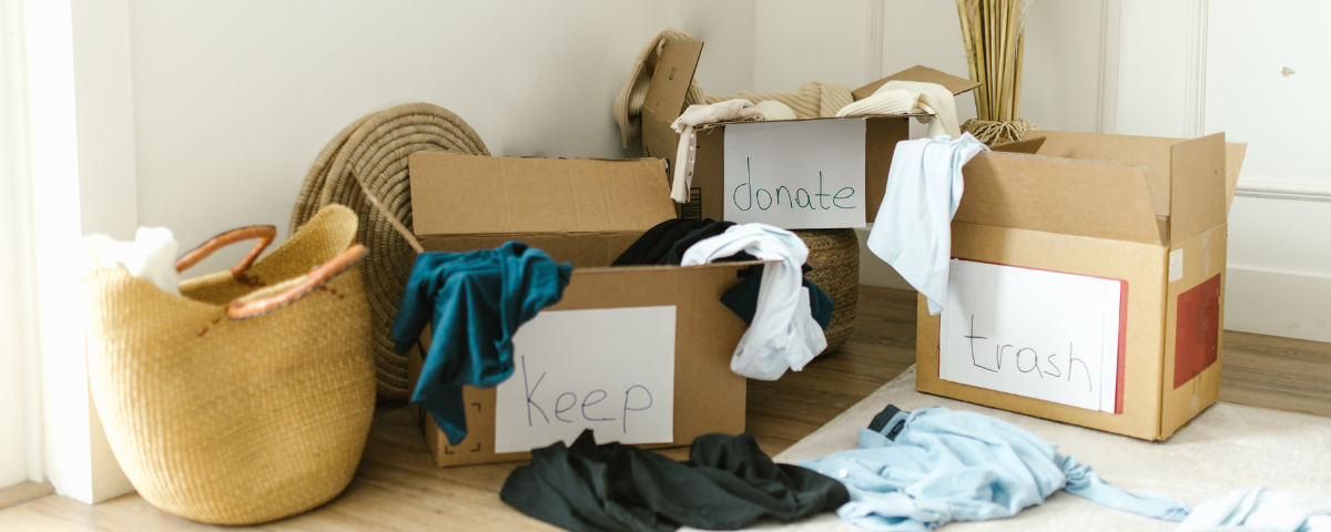 decluttering your home