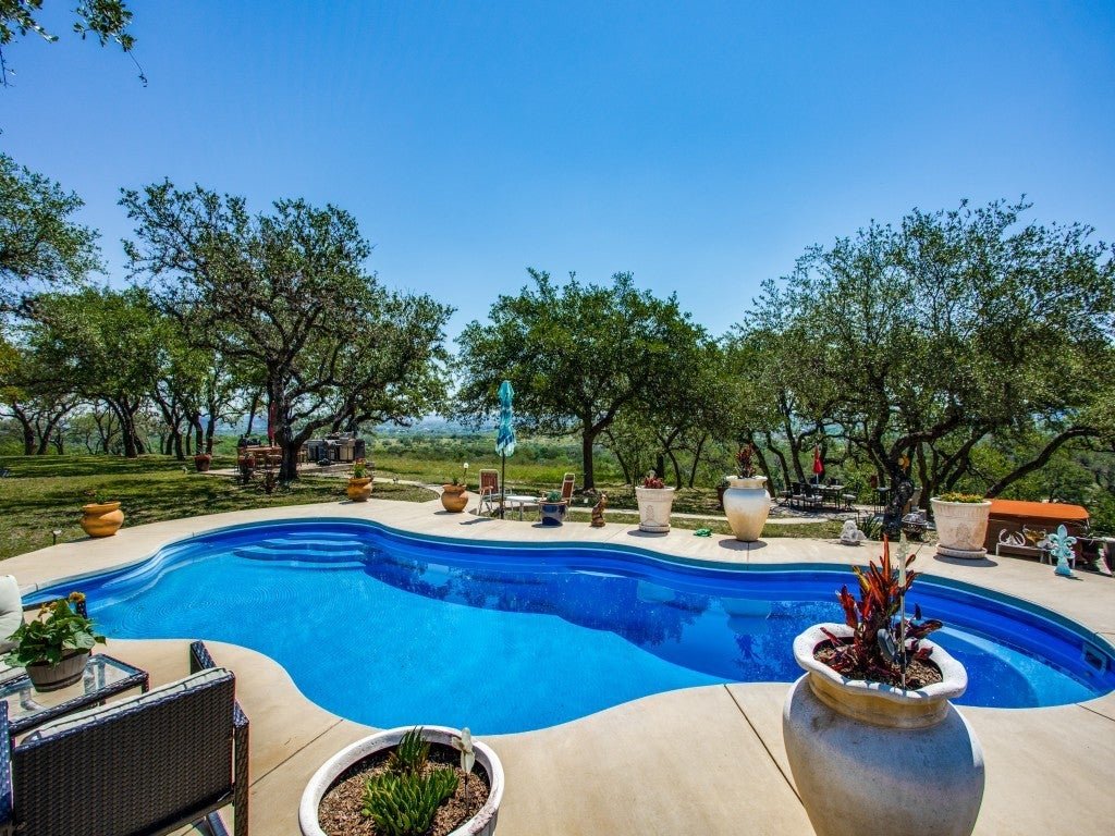beautiful in-ground pool in Austin, TX