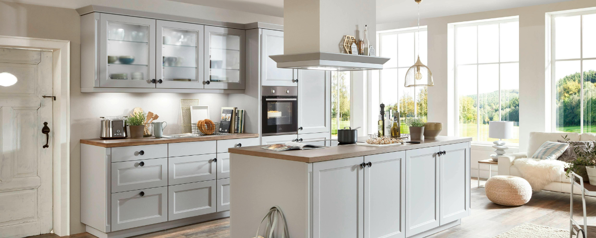 kitchen with natural light