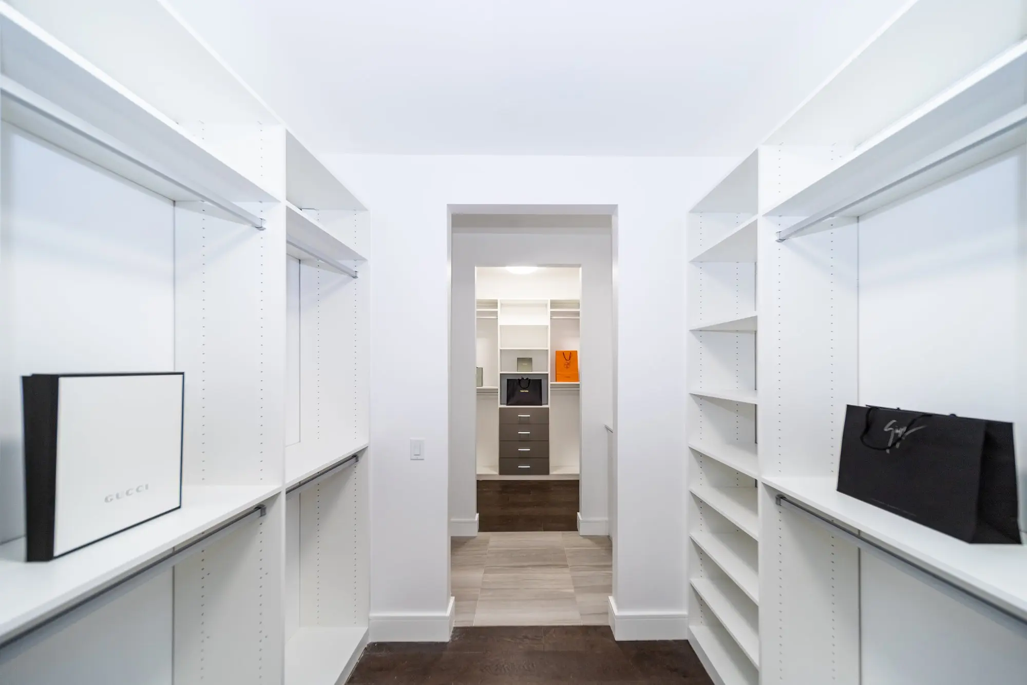 walk in closet austin home